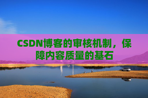 CSDN博客的审核机制，保障内容质量的基石